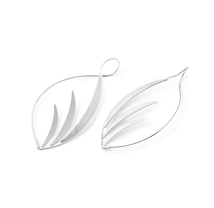 Silver! Soft Earring Backs (Add-On) – Font + Flame