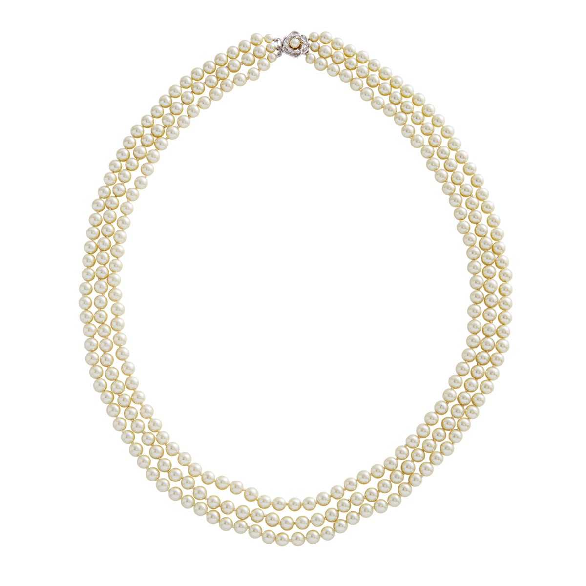 First Lady Jacqueline Kennedy's Three-stranded pearl necklace – White House  Historical Association