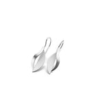 Flame Wire Sterling Silver Earrings