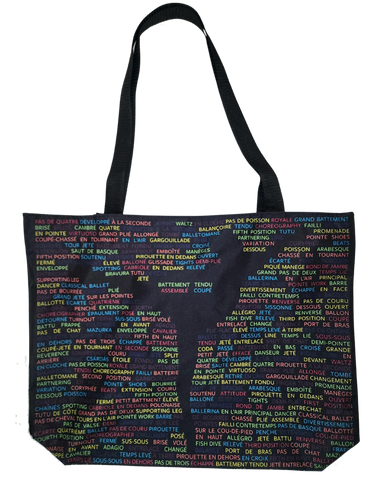 Kennedy Center Silhouette Ballet Tote Bag