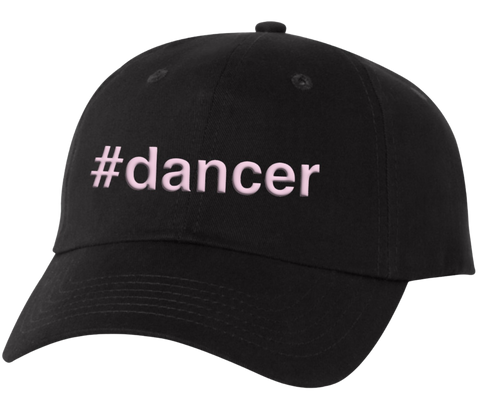 #Dancer Kennedy Center Pink Baseball Cap