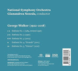 George Walker: Five Sinfonias CD