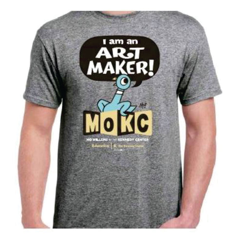 The Kennedy Center Mo Willems T-Shirt - Charcoal