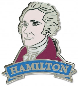 Hamilton Enamel Pin