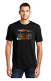 Kennedy Center at Night Rainbow Lights T-shirt