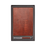 The Kennedy Center Leather Journal and Pen Gift Set