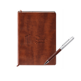 The Kennedy Center Leather Journal and Pen Gift Set