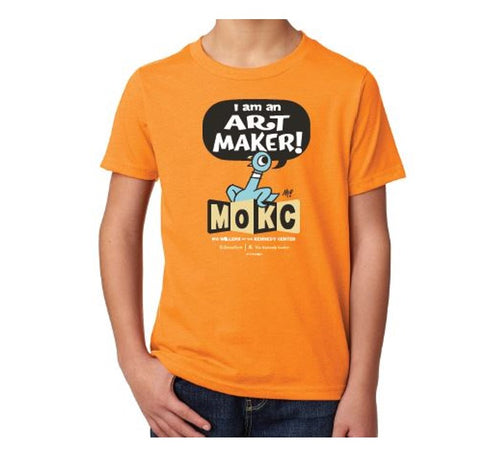The Kennedy Center Mo Willems Youth T-Shirt - Orange