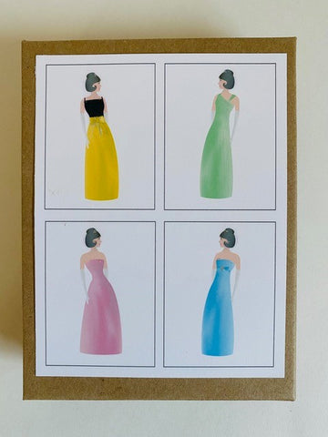Jacqueline Kennedy Evening Gown Boxed Notecard Set