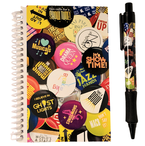 Theater Phrases Notebook and Pen Set