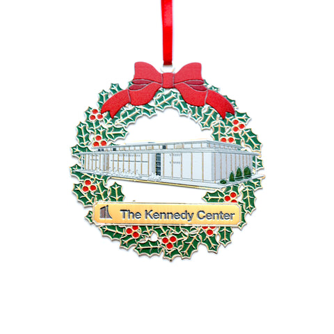 The Kennedy Center Wreath Holiday Ornament